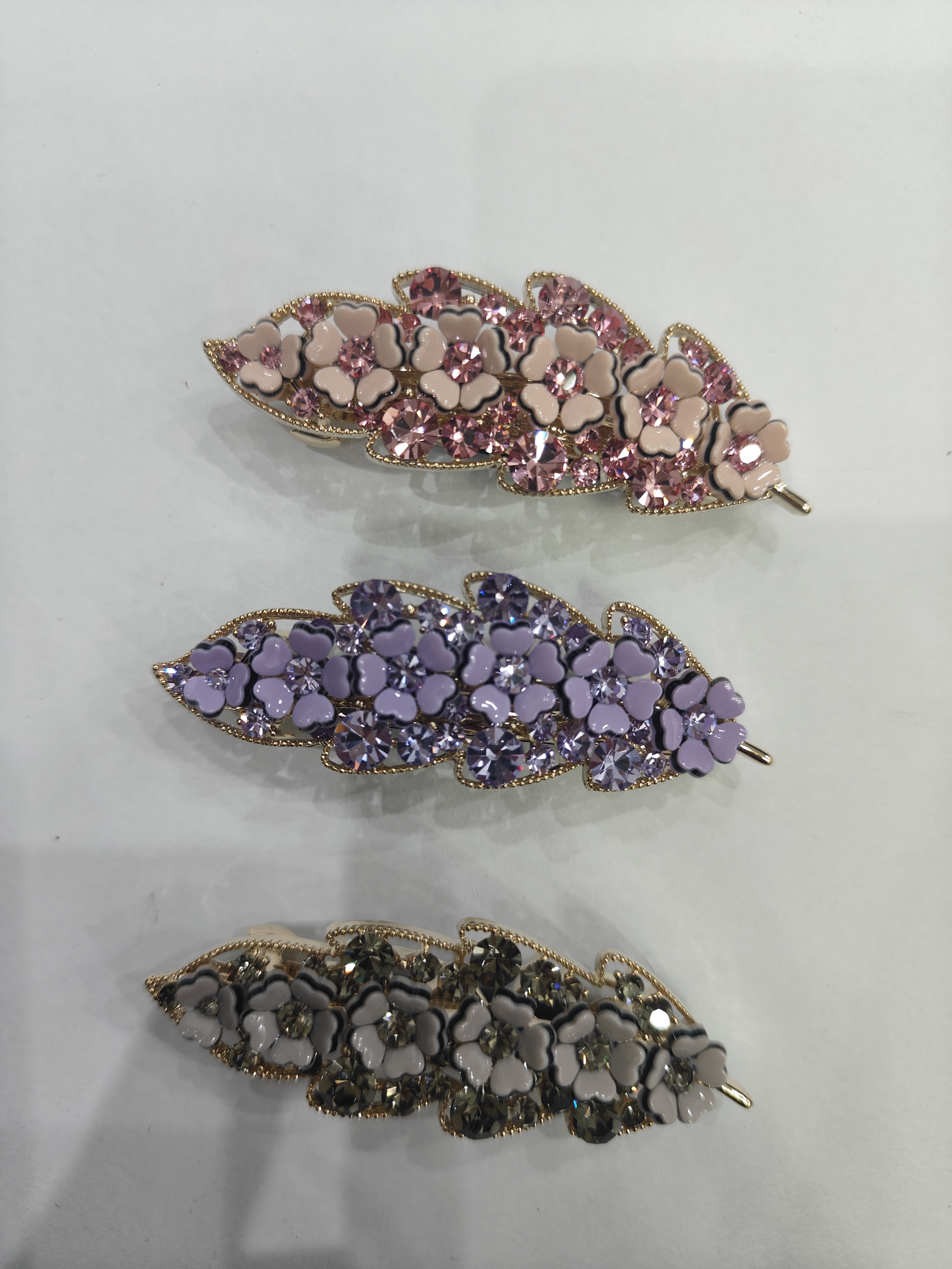 儿童饰品时尚彩色头饰简约糖果色小女孩清新甜美发夹