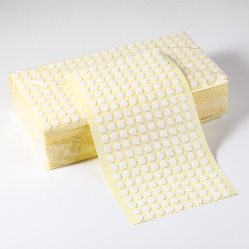 透明圆形亚克力胶点、可移无痕胶贴、摆件无痕贴