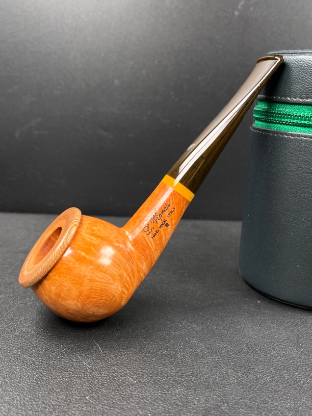 意大利维布拉蒂一花手工石楠木烟具