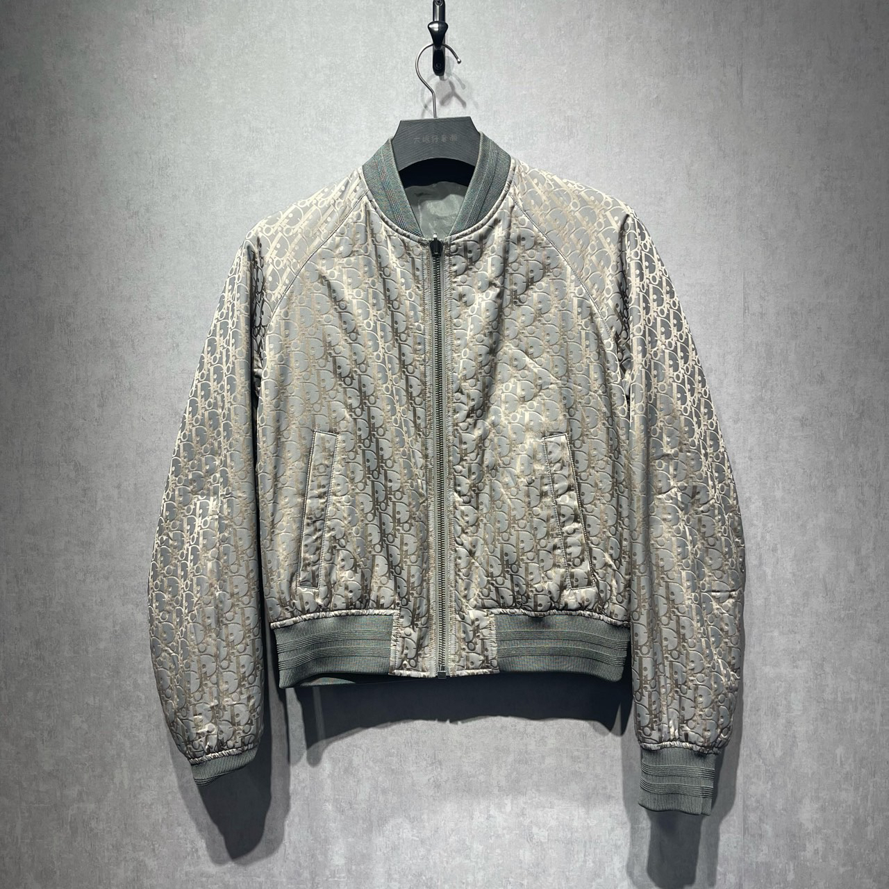 95新 DIOR/迪奥  Oblique 双面穿飞行员夹克/50码/98新