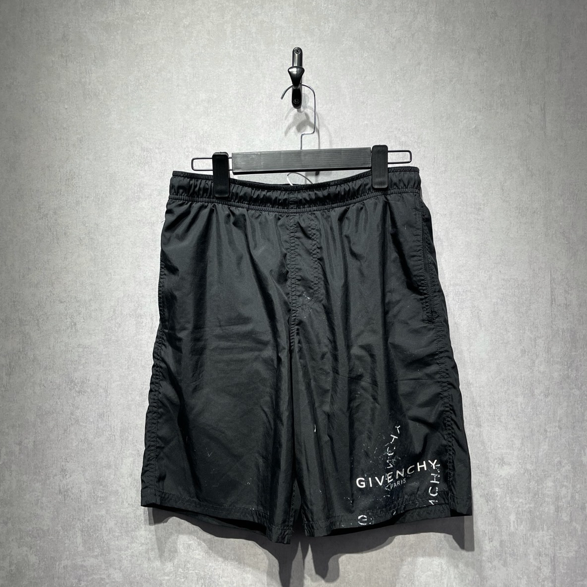 95新 Givenchy/纪梵希 印花logo短裤/M码/95新/dy201004