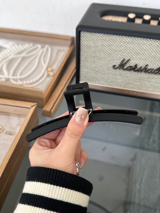 【小个同款】气质百搭黑色大抓夹