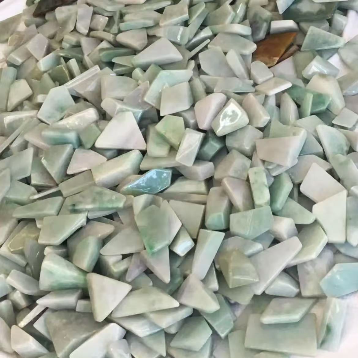 语娅珠宝高定 天然翡翠碎料片料 直播间拍品链接