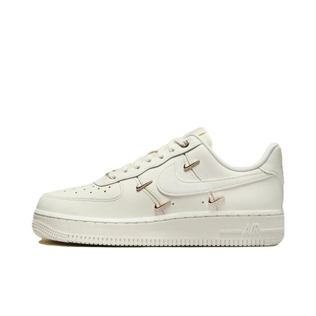 NIKE/耐克AirForce1MiniGold空军防滑耐磨低帮女款板鞋FV3654-111