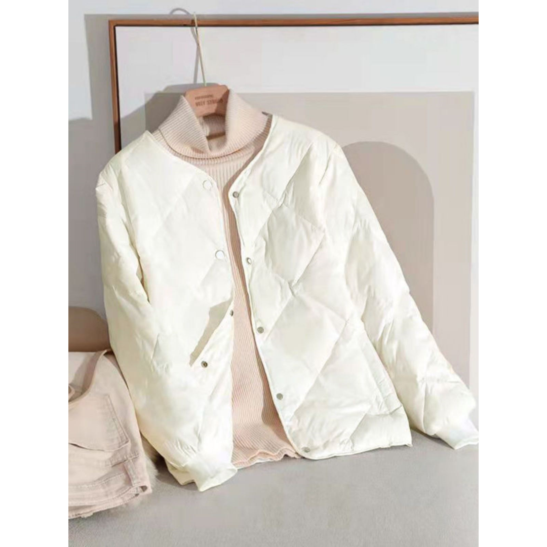 羽绒衣高中生校服神器内胆初中生白鸭绒轻薄校服羽绒内胆女短宽松