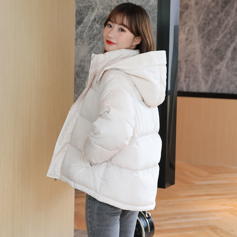 羽绒衣新款羽绒服女短款冬季20233新款韩版学生面包服棉袄宽松加