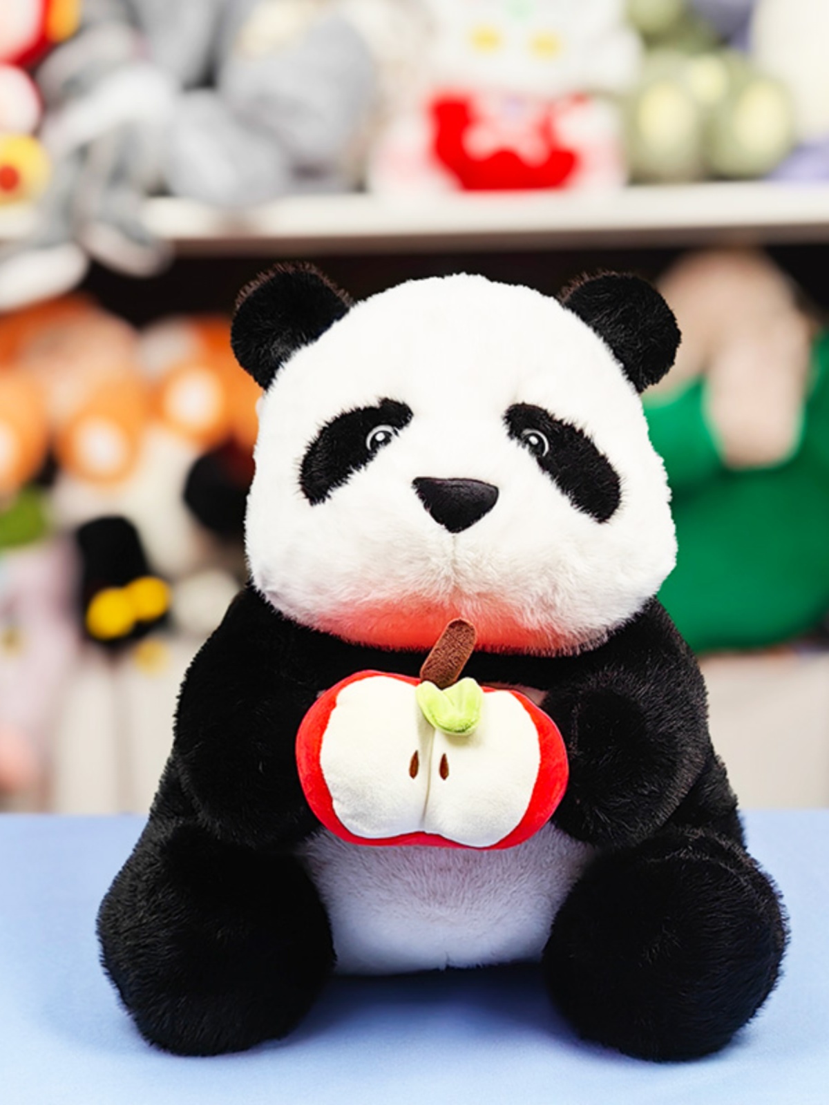 鼻涕熊2024新款平安喜乐熊猫毛绒玩偶新年搬家公仔礼物儿童生日礼