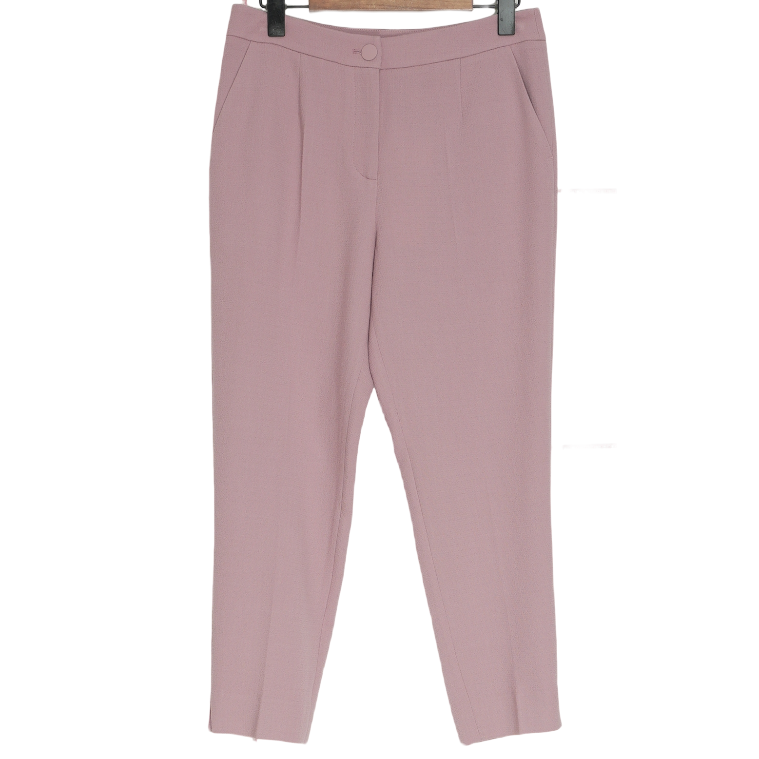 【某来】折扣女装新款洋气通勤时尚百搭酒粉裤子女-62915