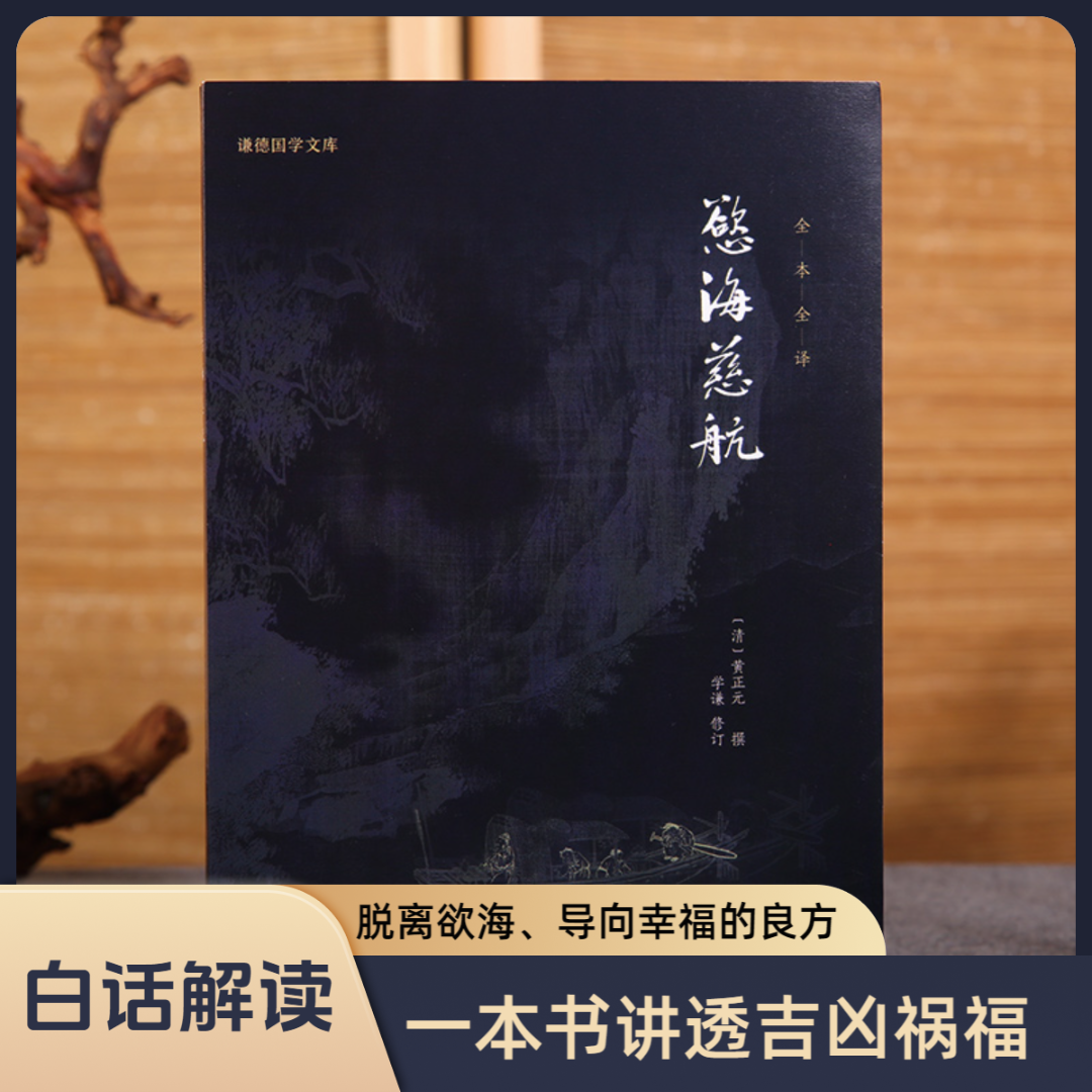欲海慈航全本全译 修心修行积德行善书劝善佛学智慧传统文化书籍
