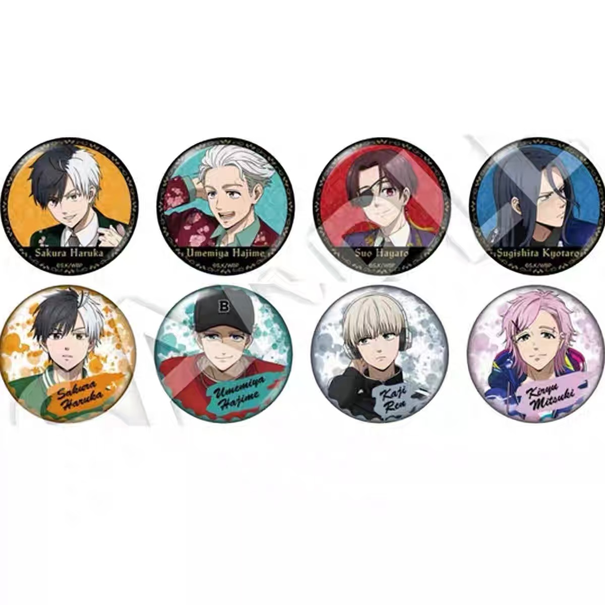 【日谷】防风铃 711限定吧唧 徽章盲盒
