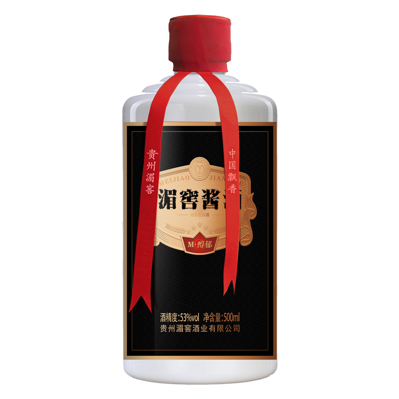 湄窖贵州酱香型白酒53度纯粮食白酒 湄窖酱酒M·醇郁高品质口粮酒