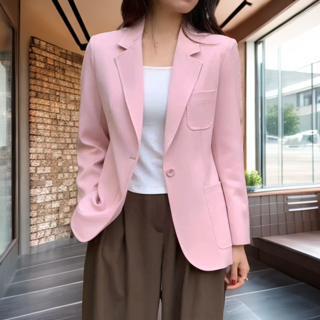 【梅姐严选】韩版小西装时尚休闲百搭网红气质女士上衣显瘦