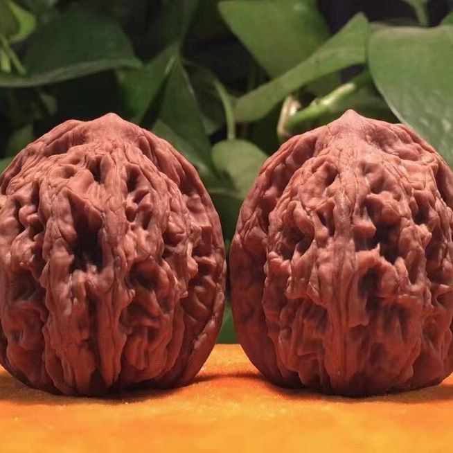 山地麦穗虎头文玩核桃好物