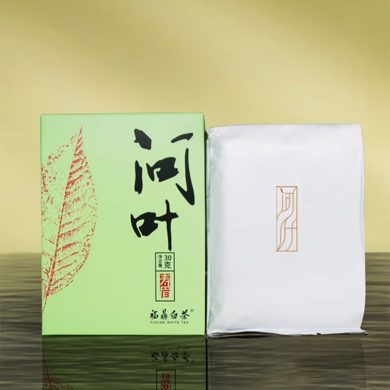 问叶-陈三年寿眉巧克力小方块 30g