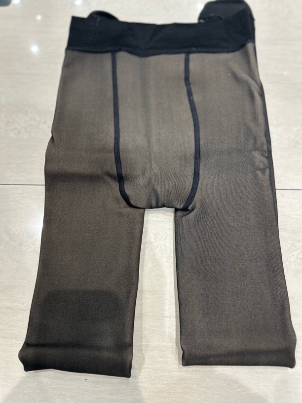 【欧尚】加绒保暖必备光腿神器女士时尚黑色