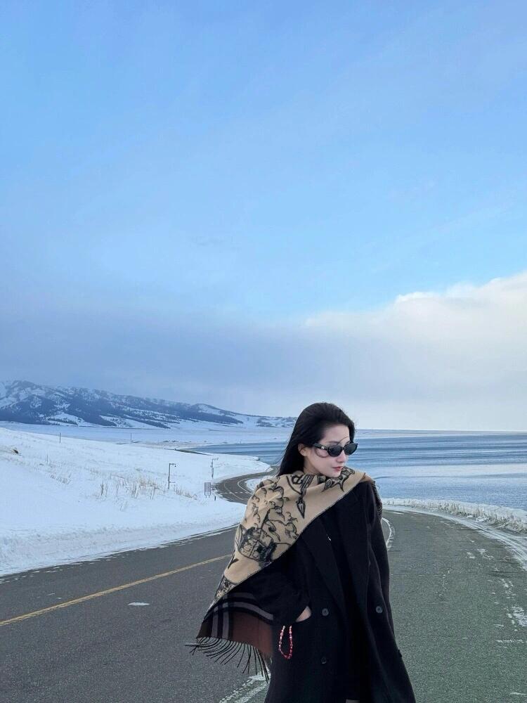 2024秋冬男女通勤联名战马围巾v1112【HN】