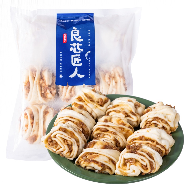 良芯匠人迷你小肉肉花卷 270g/袋