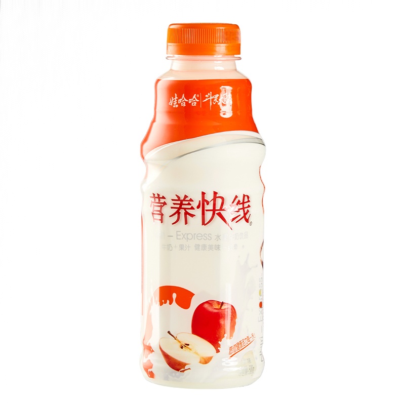 【惠选】娃哈哈营养快线原味水果牛奶饮品 500ml/瓶