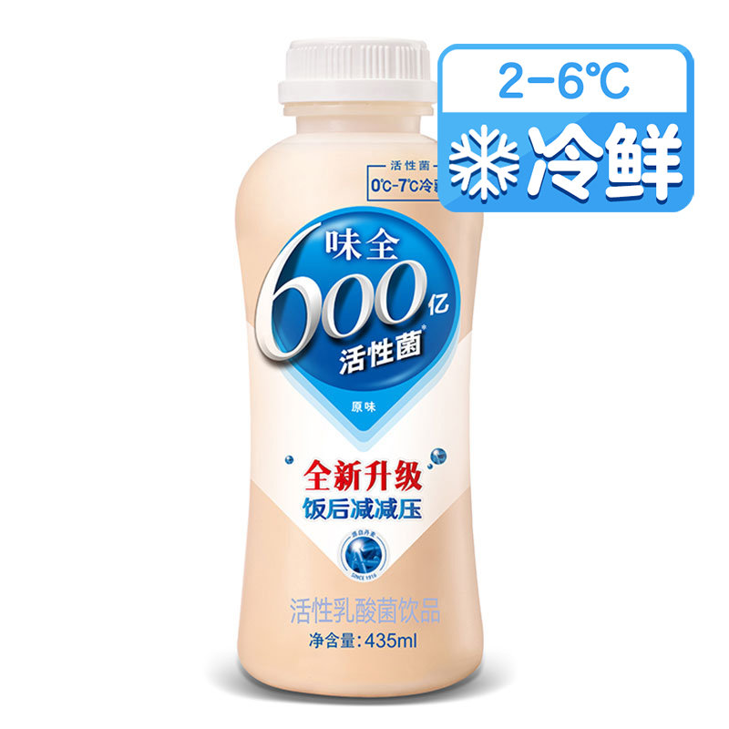 味全活性乳酸菌（原味） 435ml/瓶