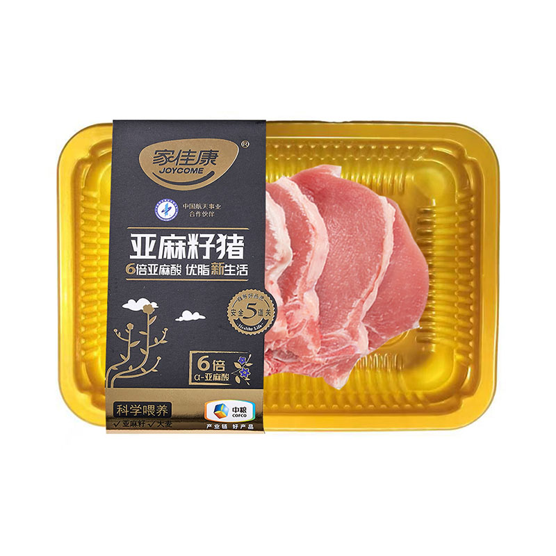 中粮家佳康亚麻籽猪肉大排片 330g