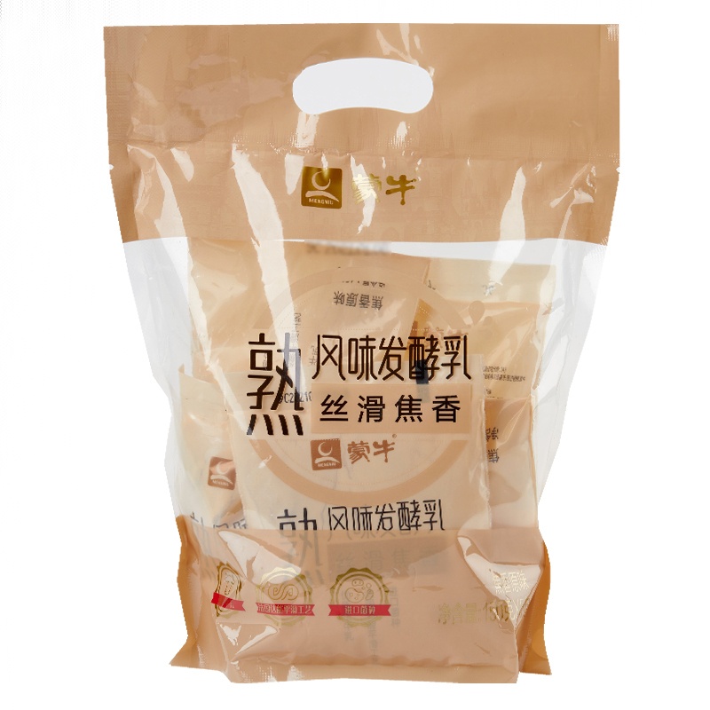 蒙牛熟酸奶风味发酵乳原味 150g*5袋/包