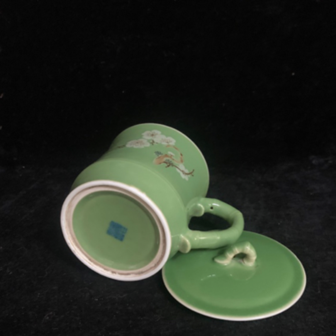 景德镇市建国瓷厂50年代柴窑烧制的茶杯