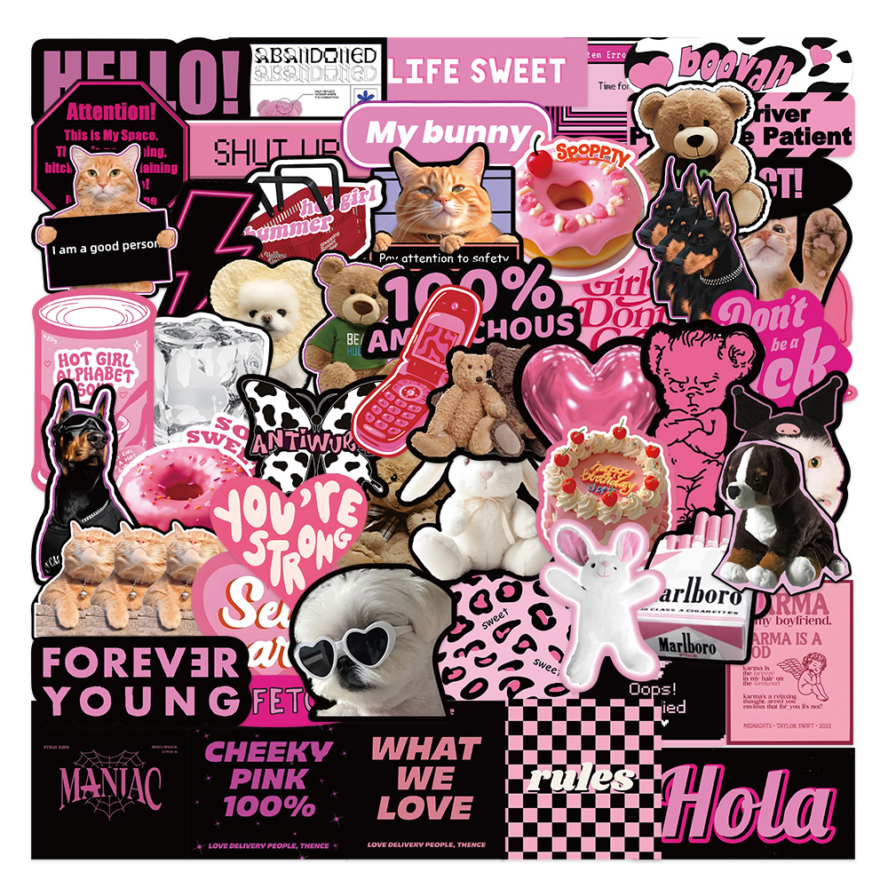 「满铺贴纸」手机壳贴纸图案，下单备注款式编号