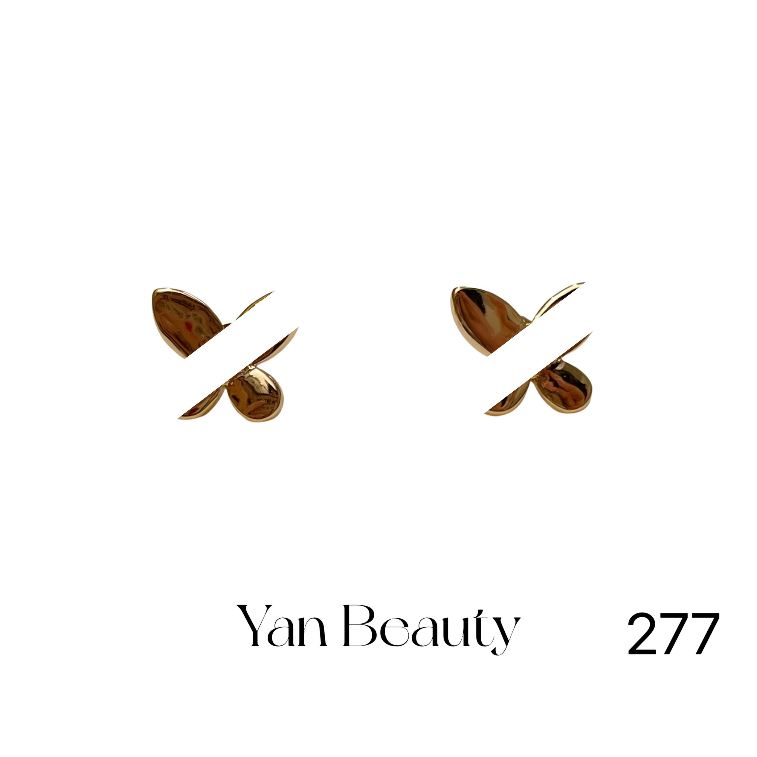 277 时尚气质百搭蝴蝶耳钉女