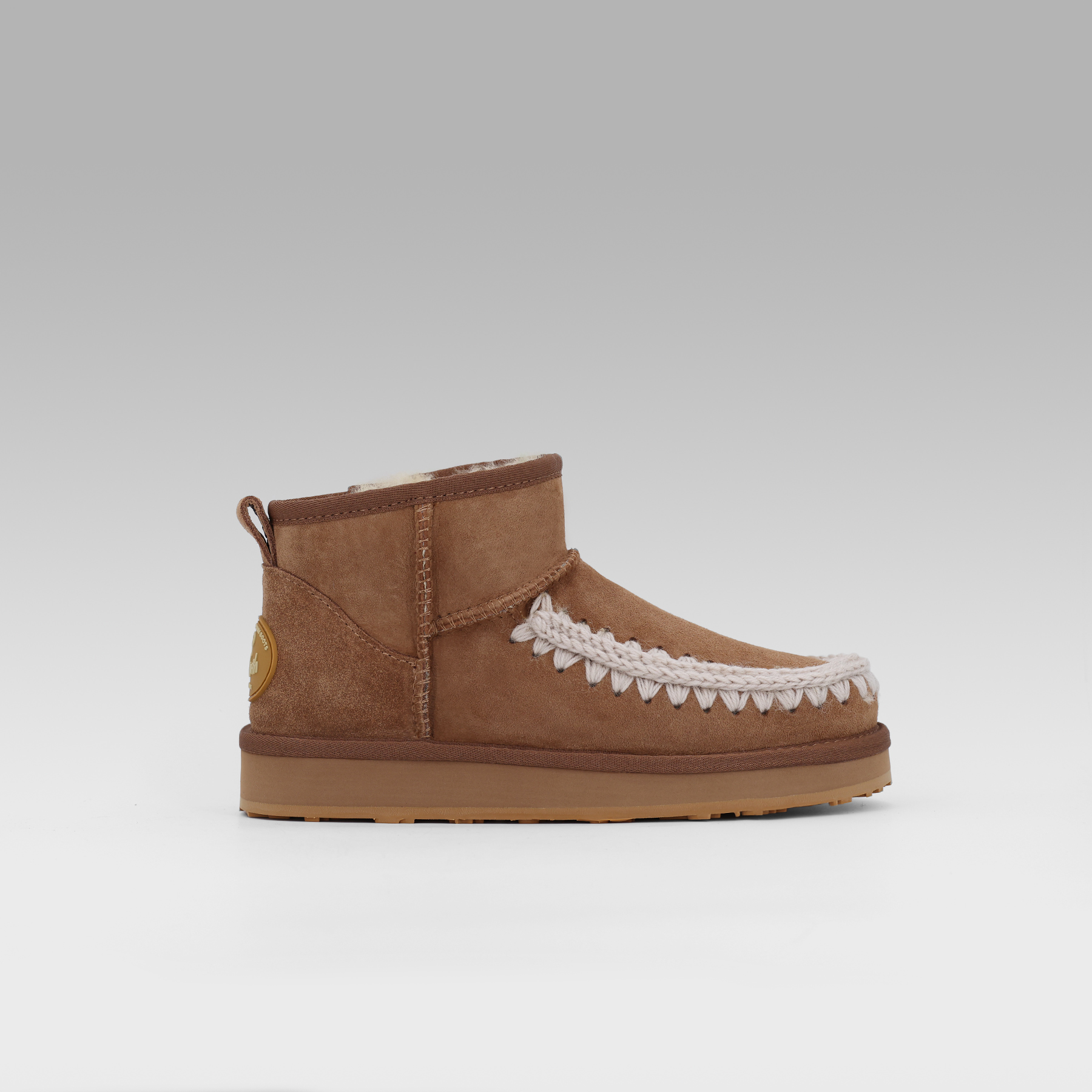 YELLOW EARTH秋冬新女士时尚保暖维多利亚手工迷你靴雪地靴LS60A