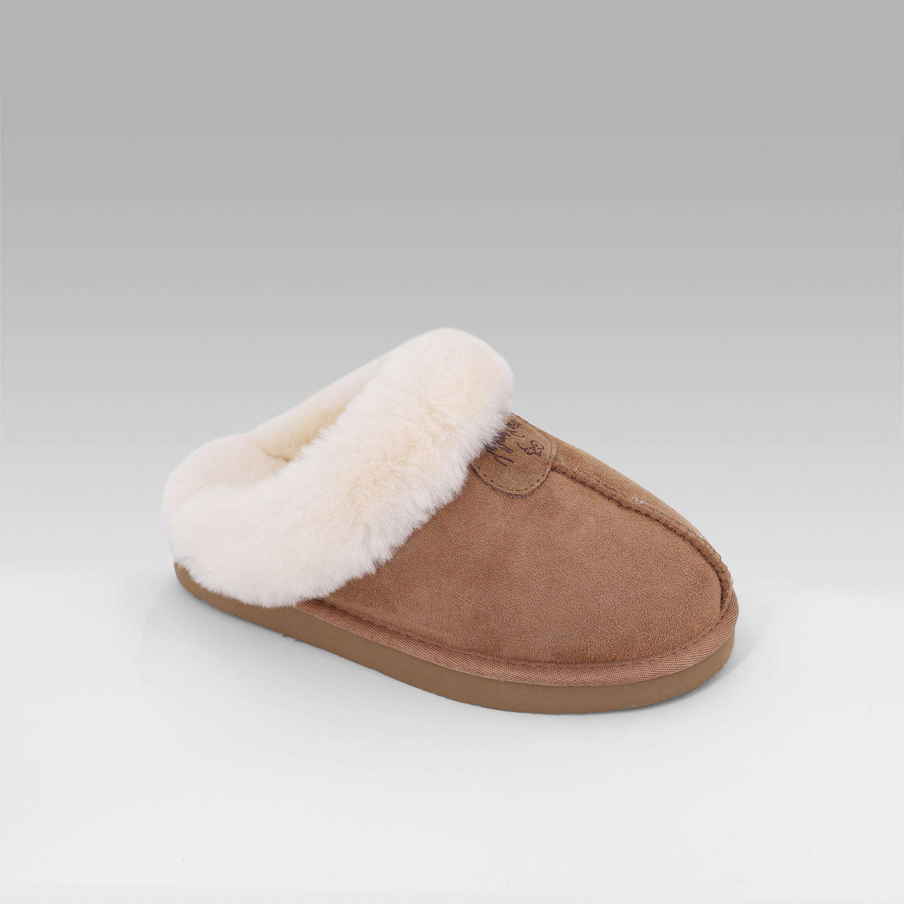 YELLOW EARTH秋冬澳洲羊皮毛一体男女同款舒适轻便平底经典翻毛拖