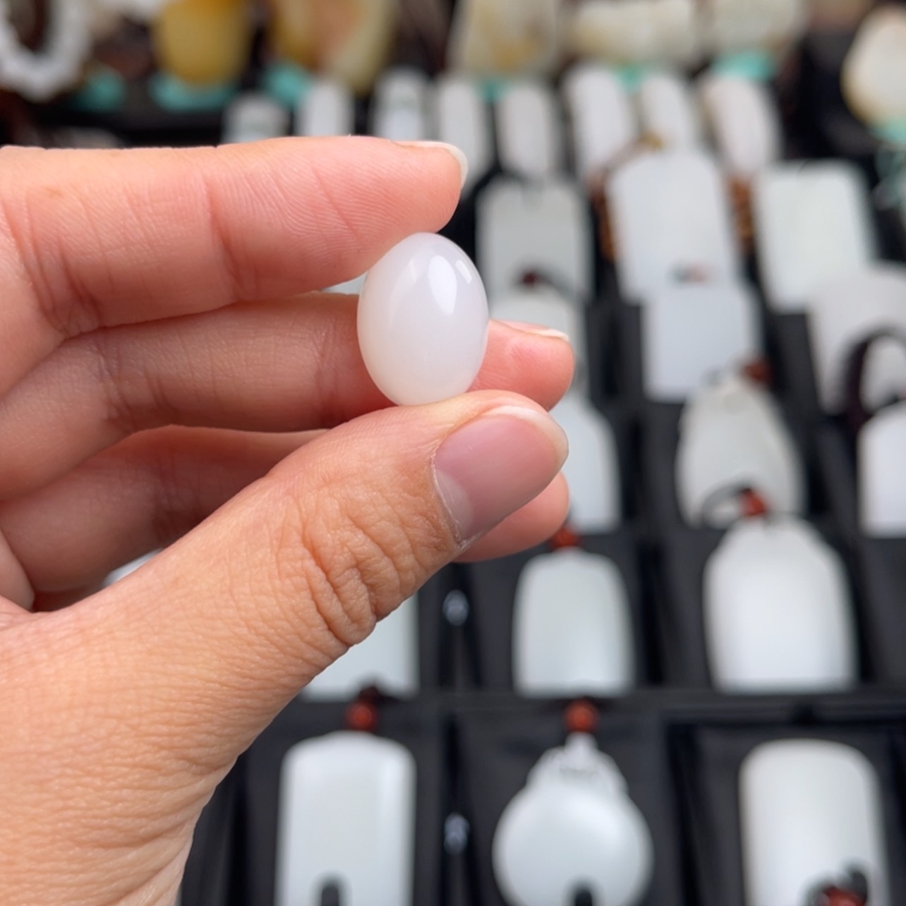 【闪购商品】和田玉戒面未镶嵌