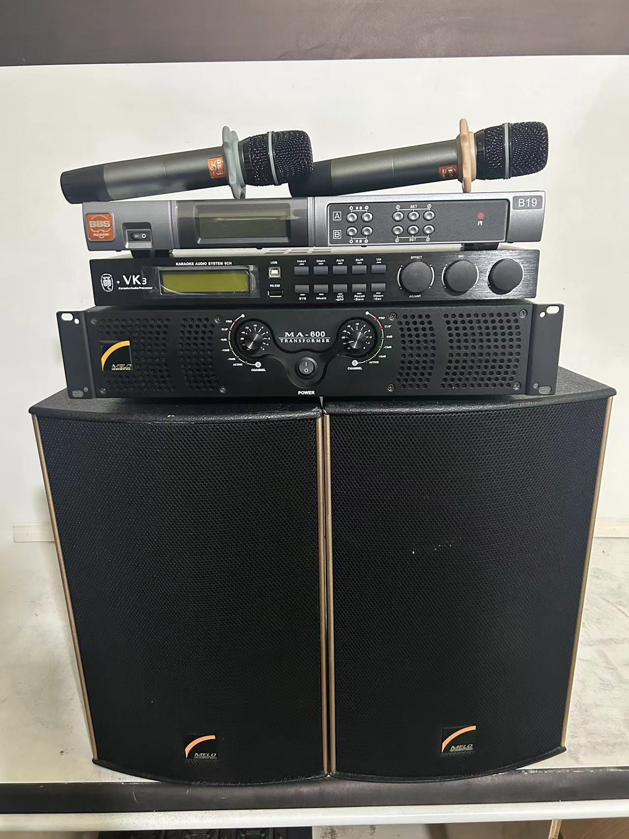 80新  迈乐10寸音箱 四件套 不包邮