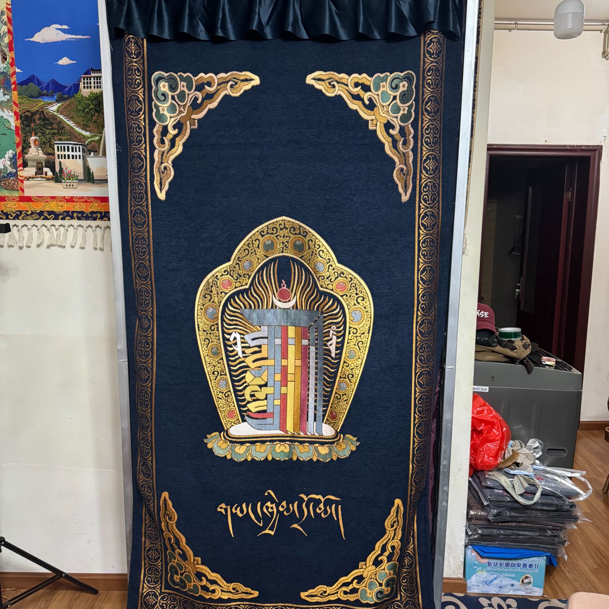 志在四方门帘（吉祥旺丹）