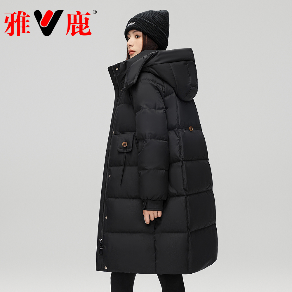 【中国好羽绒】含量中长款羽绒服2025新品羽绒服女士儿童宽松外套