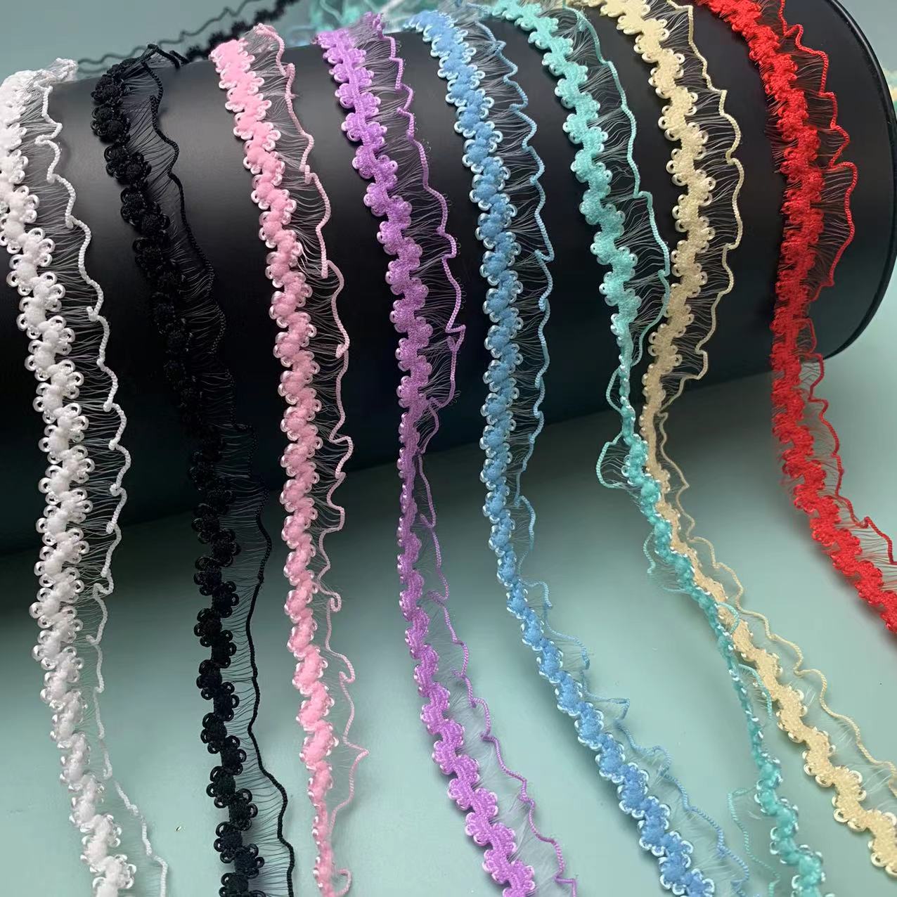 【沐沐专属】 彩色弹力蕾丝花边辅料手工DIY 