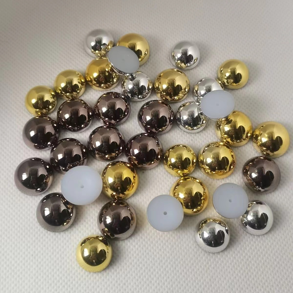 【三宝家】半圆仿珍珠贴片半面珠