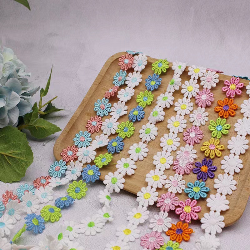 【宝老板】买一送一太阳花瓣雏菊水溶蕾丝花边幼儿园手工装饰