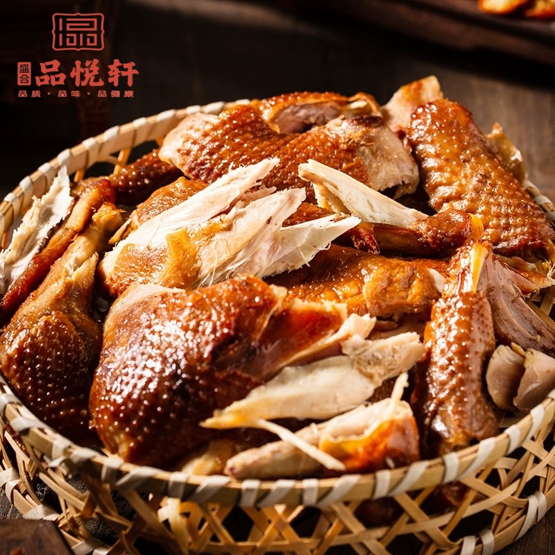 【臻选】鲜卤烧鸡整只鸡两斤左右熟食真空包装即食零食卤制烧鸡浓郁