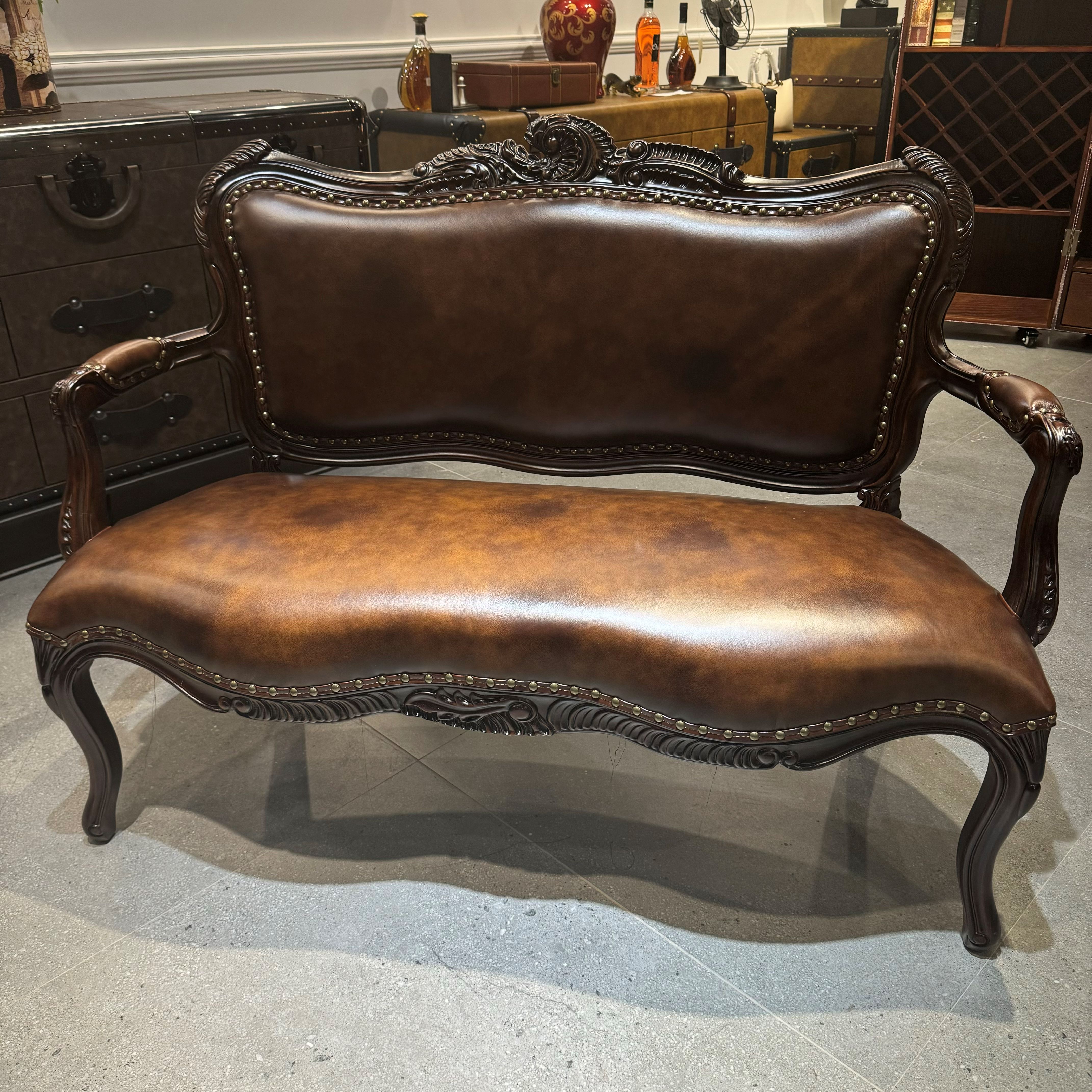 【欧美外单】美式情人休闲椅双人位 尺寸：1220*680*960