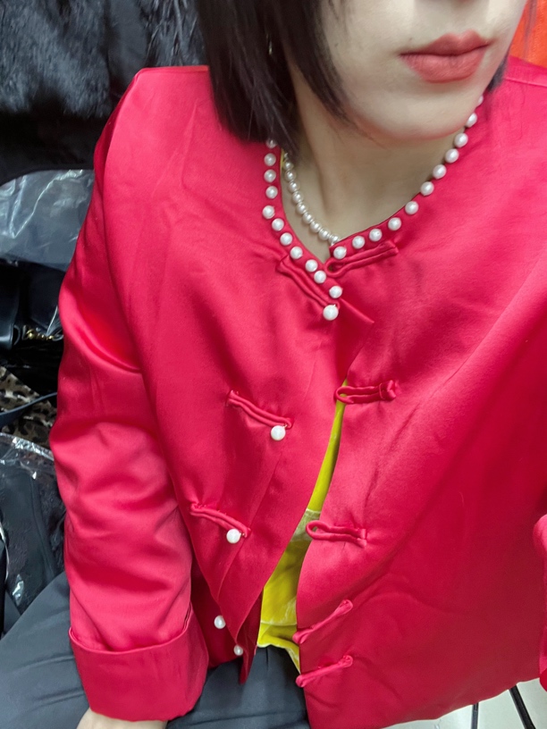 新年服 加棉珍珠外套
