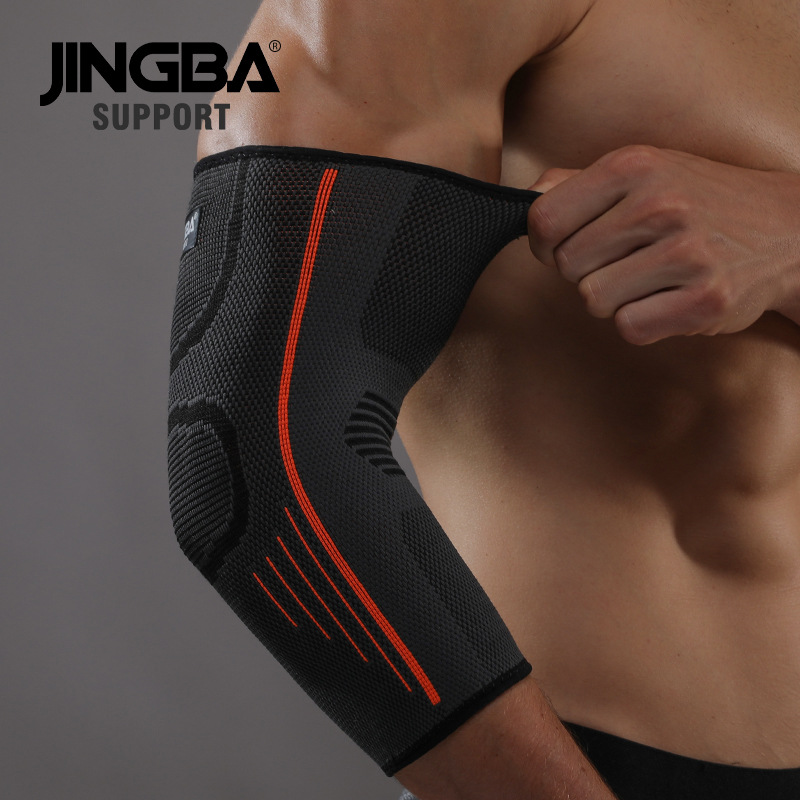 JINGBA 护肘 户外运动乒乓球举重防护跆拳道骑行健身护具