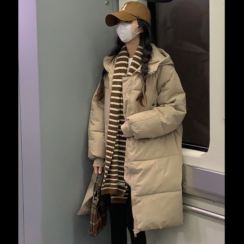 服女2023年新款袄中长款设计感小众冬季外套ins学生衣