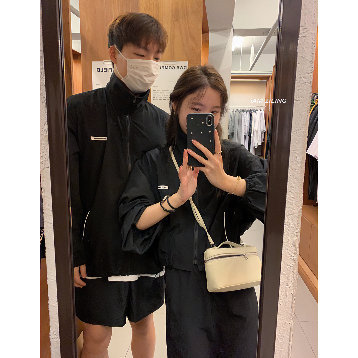 ◤恋爱日记◥ 秋季休闲时尚套装韩版潮流情侣装 S06052Z3 S06178Z33