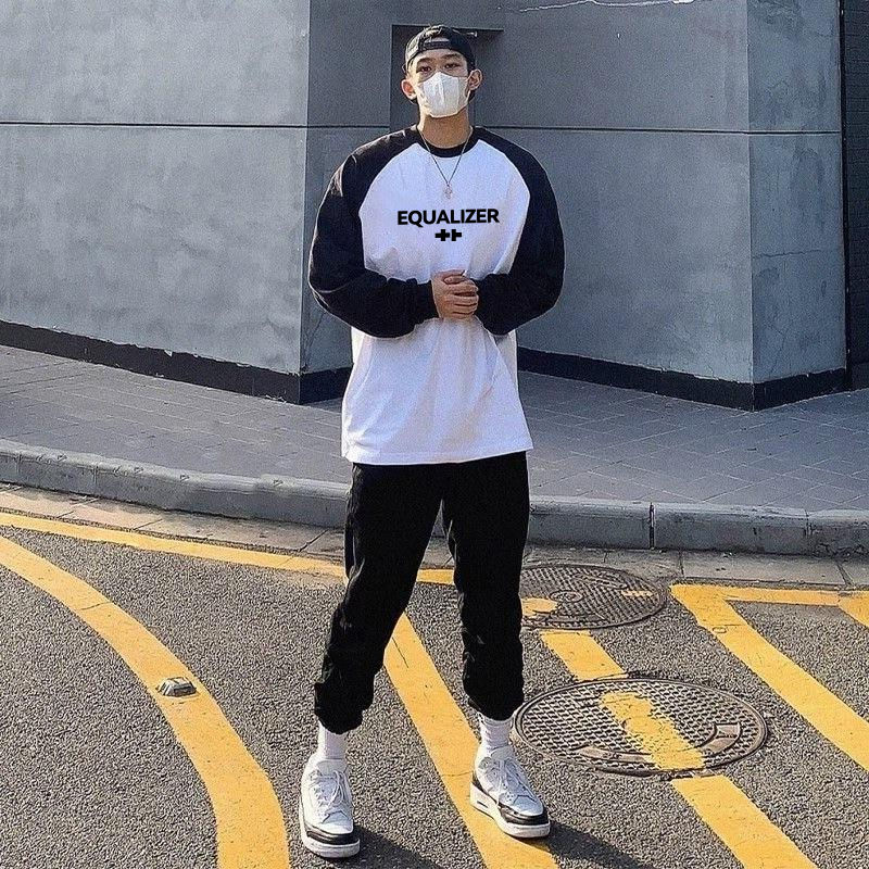 草牌无中生有投篮服长袖美式篮球训练服速干t恤男运动健身衣艹牌