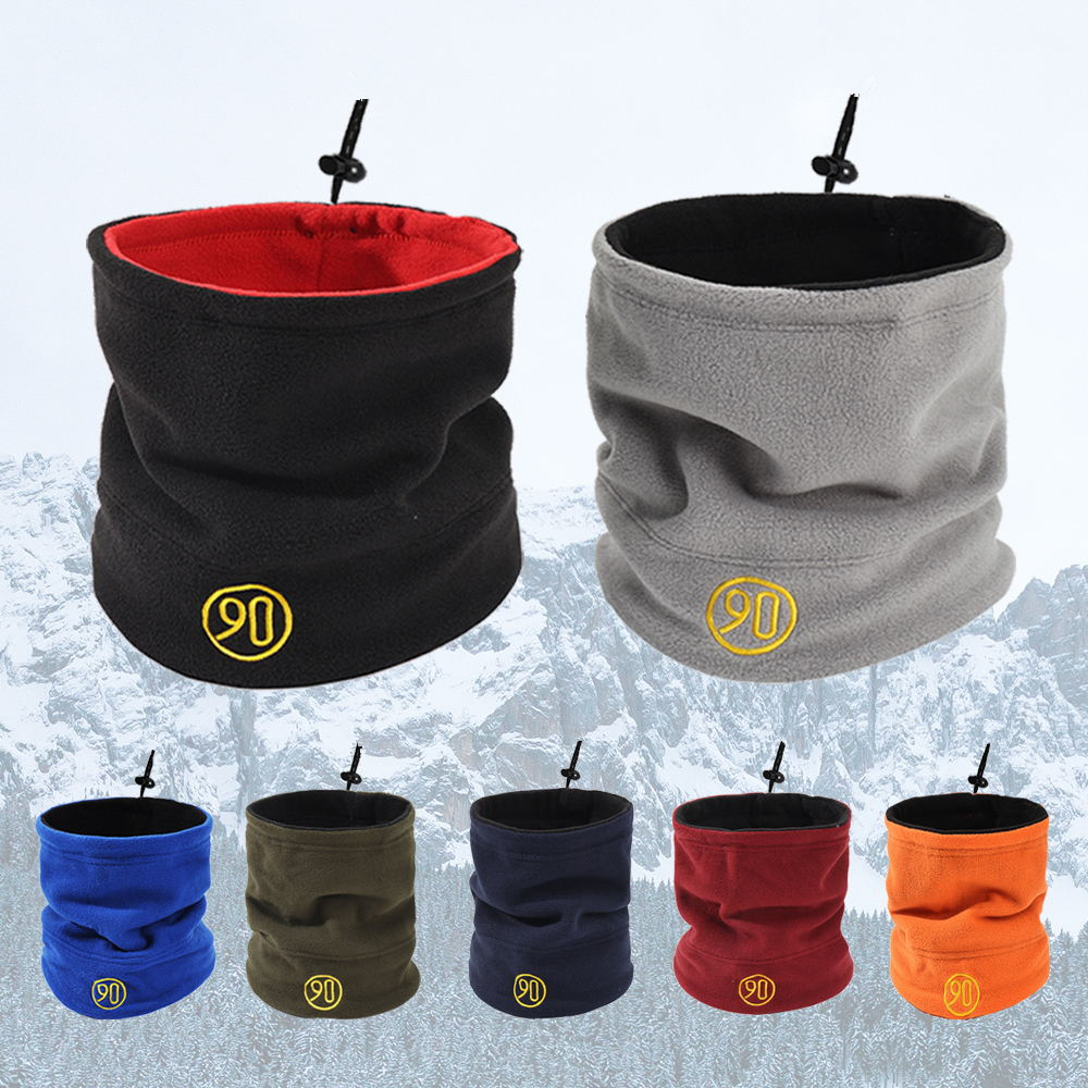 围脖套男冬天保暖抓绒护颈围脖冬季防寒脖套韩版百搭多功能防风女