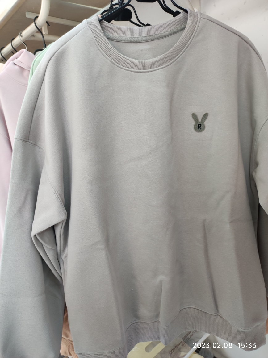 春款休闲卫衣，兔子图案