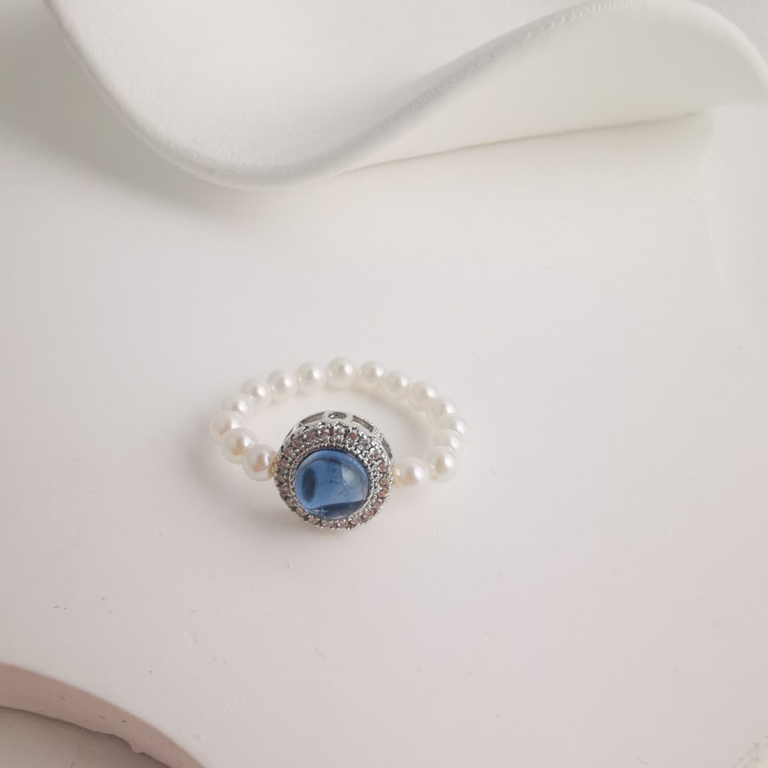 铜合金戒指 轻奢设计师款戒指~7835