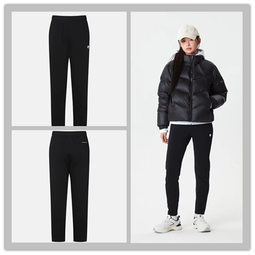 DESCENTE/迪桑特男女同款秋冬加厚加绒保暖运动休闲裤户外
