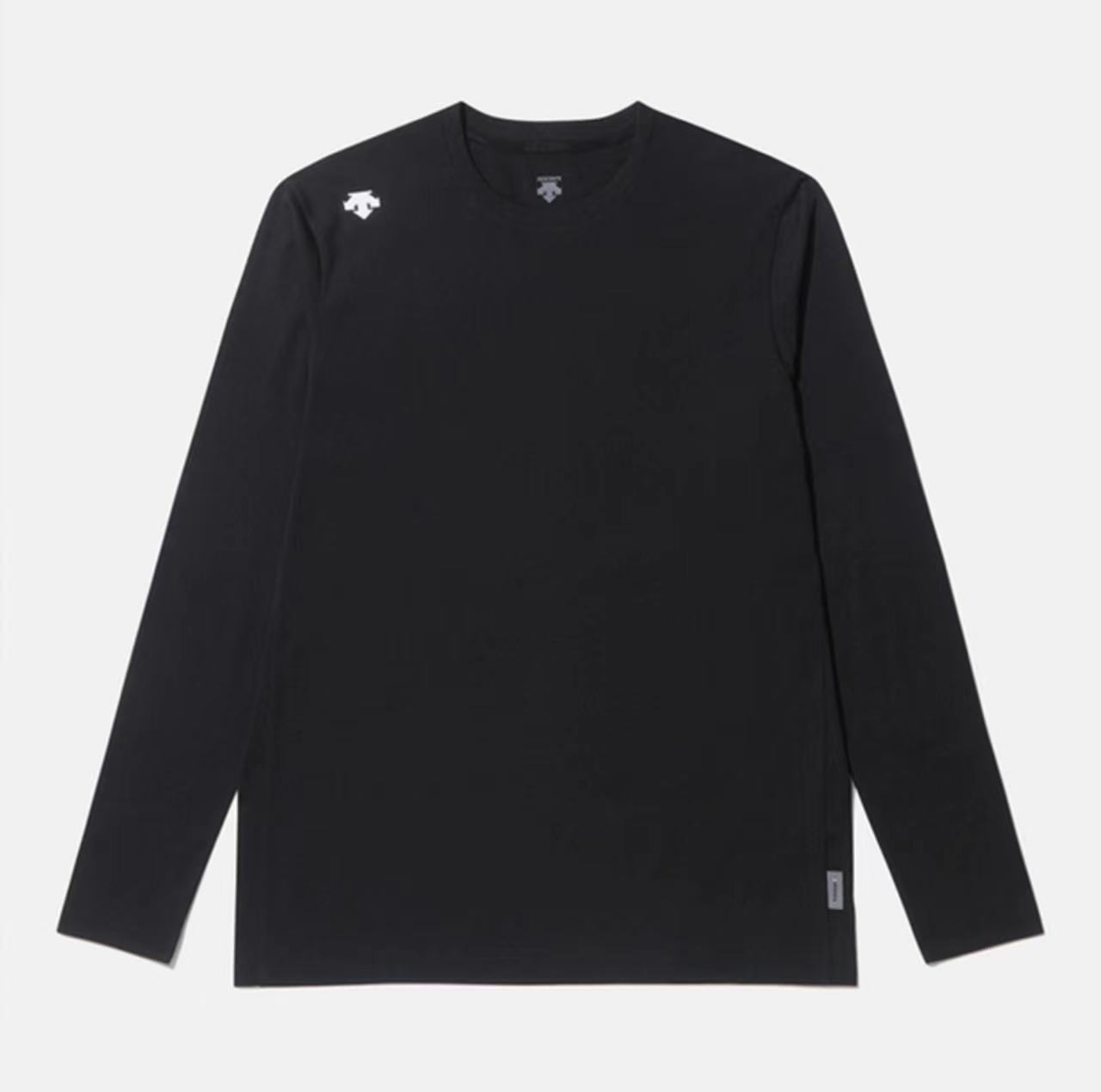 DESCENTE/迪桑特男女同款速干TOUGH打底长袖T袖UTL11简约
