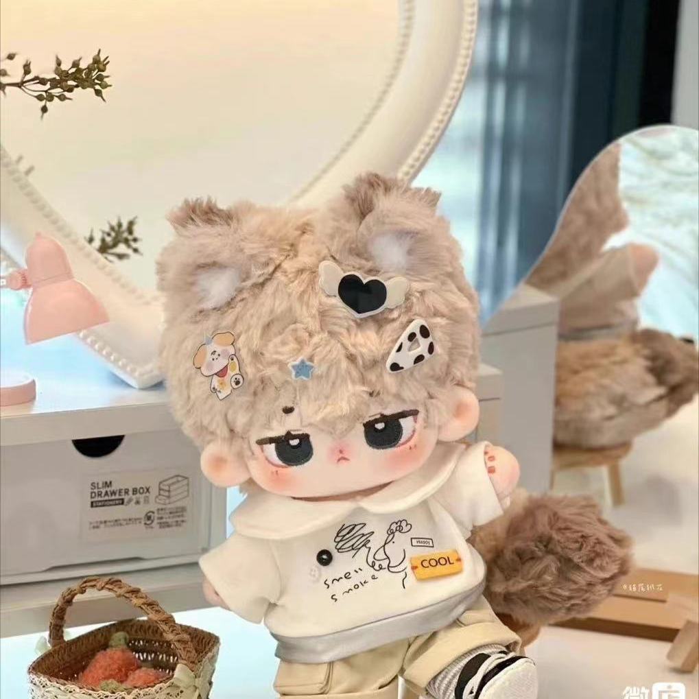 花生豆棉花娃娃20cm现货有属性小猫咪公仔少女心女生闺蜜生日礼物
